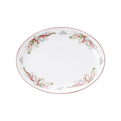 山万 68119-440 朱渕萬漢龍 14吋プラター 1個（ご注文単位1個）【直送品】