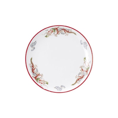 山万 68120-440 朱渕萬漢龍 8吋丸皿 1個（ご注文単位1個）【直送品】