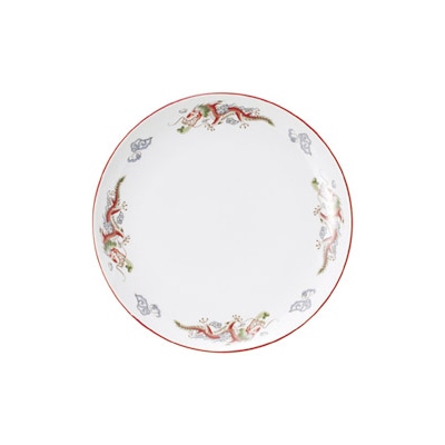 山万 68122-440 朱渕萬漢龍 10吋丸皿 1個（ご注文単位1個）【直送品】