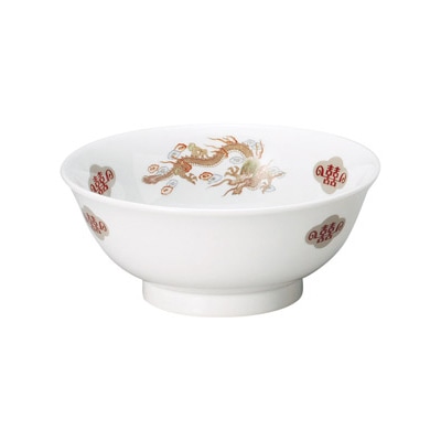 山万 68304-190 金彩竜 6.5反高台丼 1個（ご注文単位1個）【直送品】