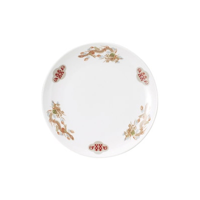山万 68316-190 金彩竜 8吋メタ皿 1個（ご注文単位1個）【直送品】