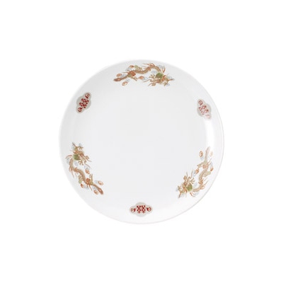 山万 68318-190 金彩竜 10吋メタ皿 1個（ご注文単位1個）【直送品】