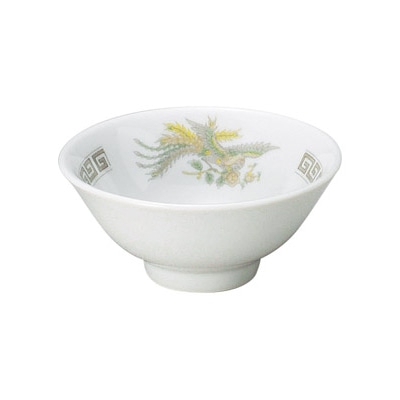 山万 68361-190 雷門鳳凰 3.8スープ碗 1個(ご注文単位1個)【直送品】