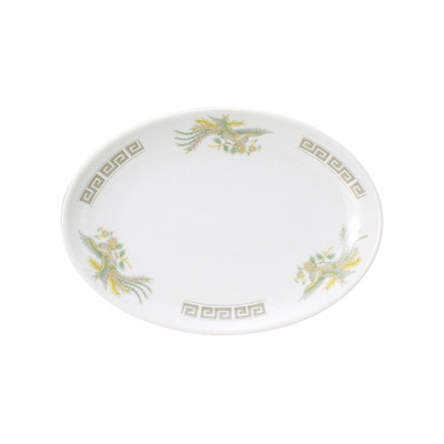 山万 68363-190 雷門鳳凰 8吋プラター 1個(ご注文単位1個)【直送品】