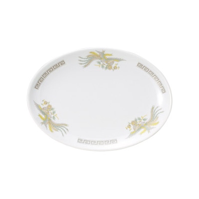 山万 68365-190 雷門鳳凰 10吋プラター 1個(ご注文単位1個)【直送品】