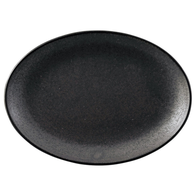 山万 69455-020 黒海 9吋メタ玉プラター 1個(ご注文単位1個)【直送品】