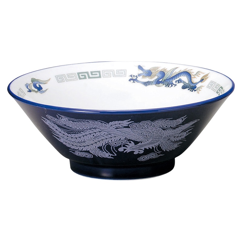 山万 69011-100 ルリ白竜 切立6.8丼 1個(ご注文単位1個)【直送品】