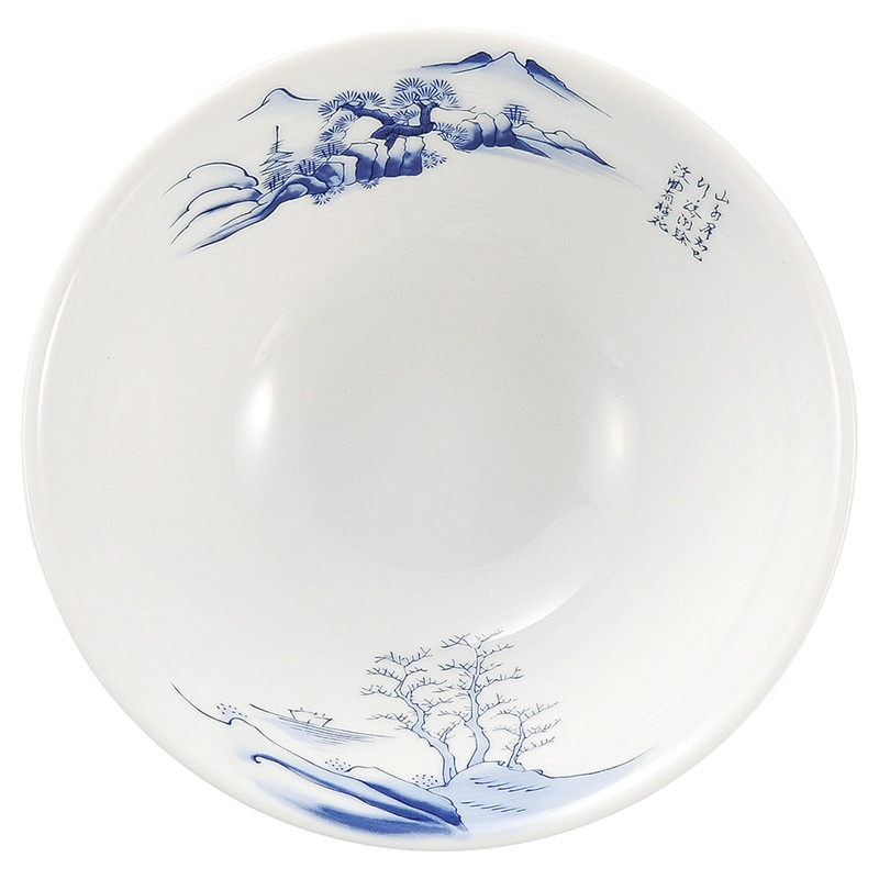 山万 69102-440 上絵山水 5.0ライス丼 1個(ご注文単位1個)【直送品】