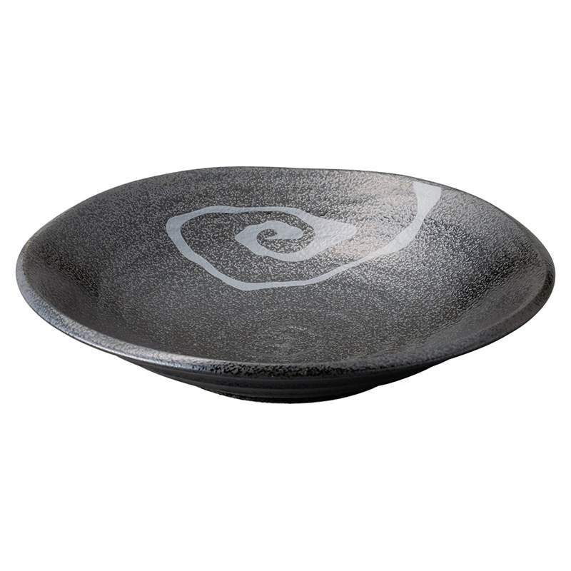 山万 69220-180 白雲竜 8めん皿 1個(ご注文単位1個)【直送品】