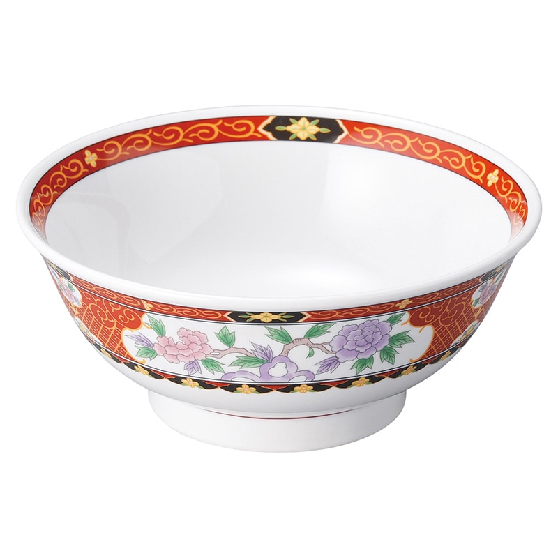 山万 68253-100 紅花祥 6.5高台丼 1個(ご注文単位1個)【直送品】