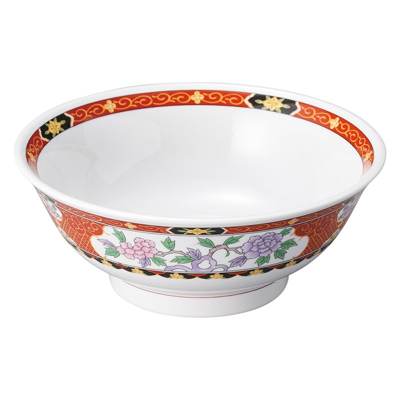 山万 68255-100 紅花祥 6.8高台丼 1個(ご注文単位1個)【直送品】