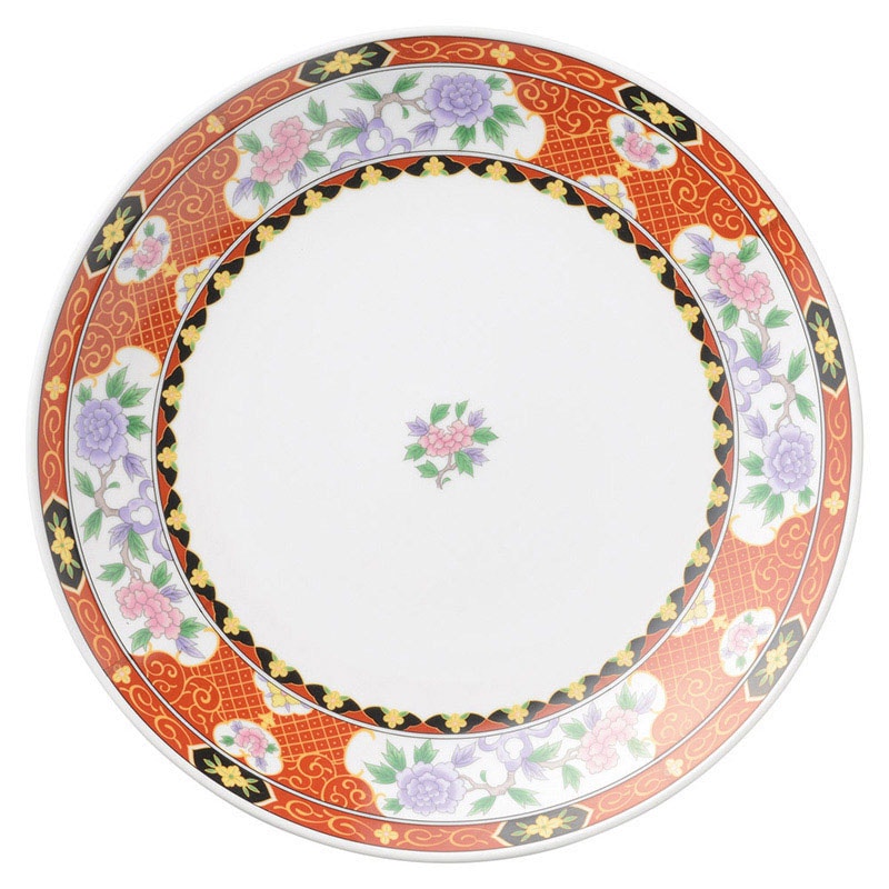 山万 68262-100 紅花祥 10皿 1個(ご注文単位1個)【直送品】