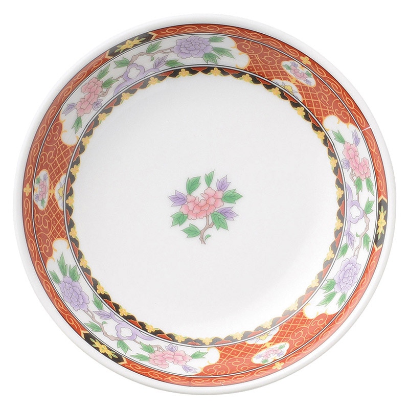 山万 68263-100 紅花祥 4.5深皿 1個(ご注文単位1個)【直送品】