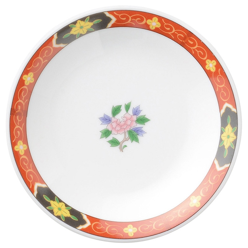 山万 68264-100 紅花祥 4.0皿 1個(ご注文単位1個)【直送品】