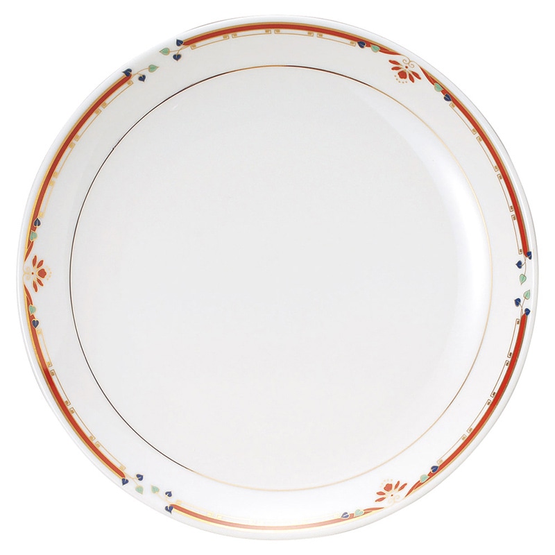 山万 68806-440 ニューボン紅華妃 12吋丸皿 1個(ご注文単位1個)【直送品】