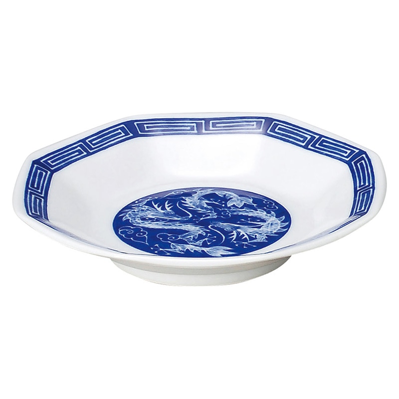 山万 68926-190 中華昇龍 シューマイ皿 1個（ご注文単位1個）【直送品】