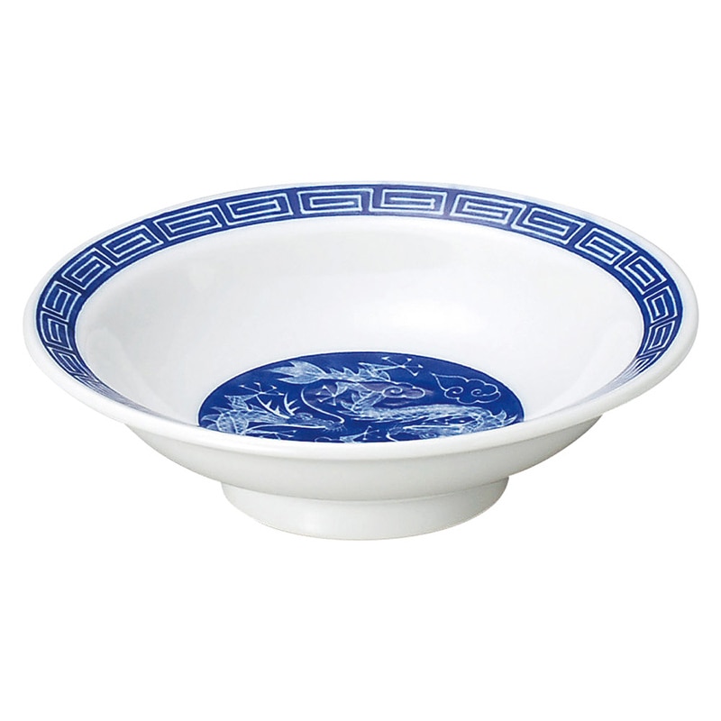 山万 68927-190 中華昇龍 6.0丸高台皿 1個（ご注文単位1個）【直送品】