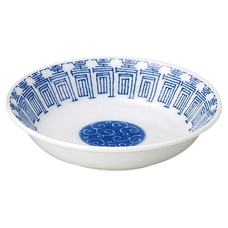 山万 68902-190 中華青壽 4.0フルーツ皿 1個（ご注文単位1個）【直送品】