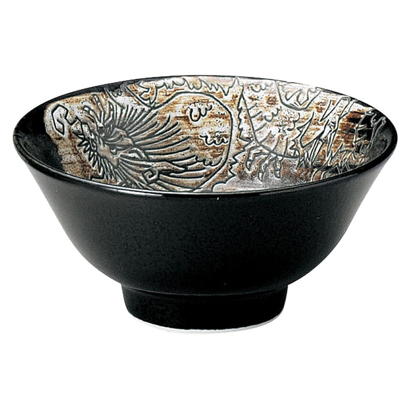 山万 69305-190 中華雲龍 3.6汁碗 1個(ご注文単位1個)【直送品】