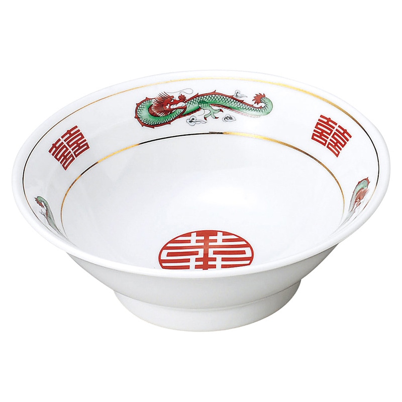 山万 69163-100 青三竜 7寸高台丼 1個(ご注文単位1個)【直送品】