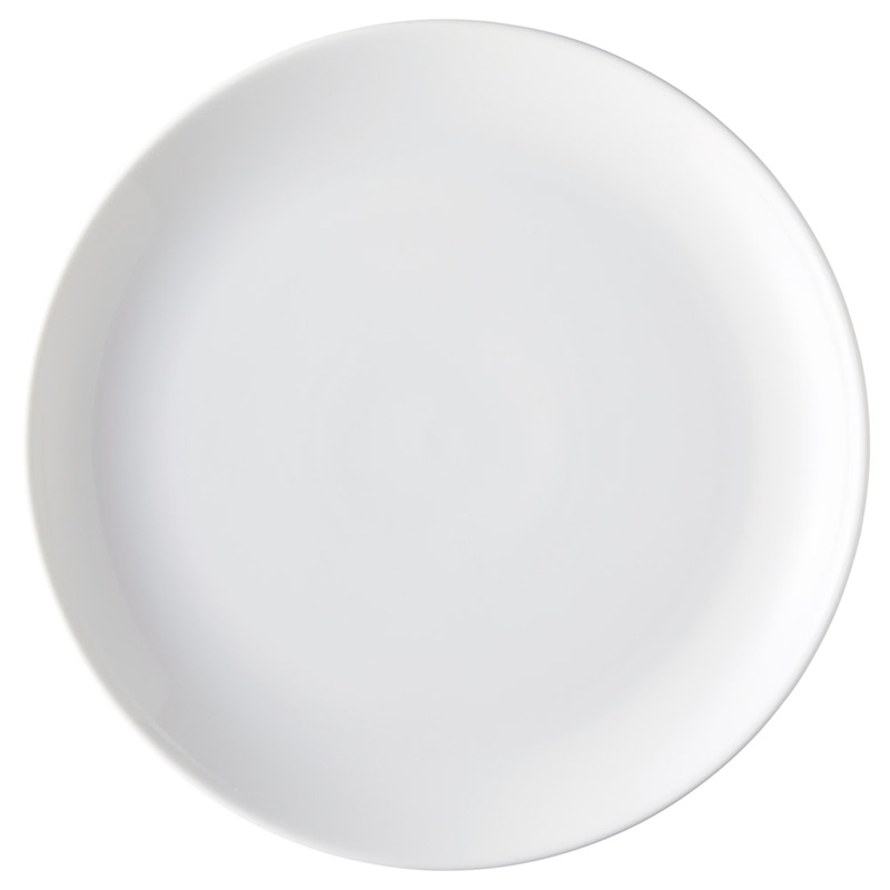 山万 70015-450 チャイナロード 白磁 14吋丸 1個（ご注文単位1個）【直送品】