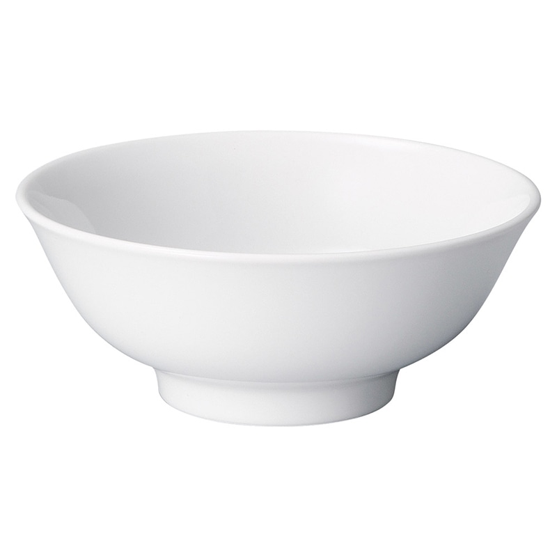 山万 70307-020 白中華 5.8反高台丼 1個（ご注文単位1個）【直送品】