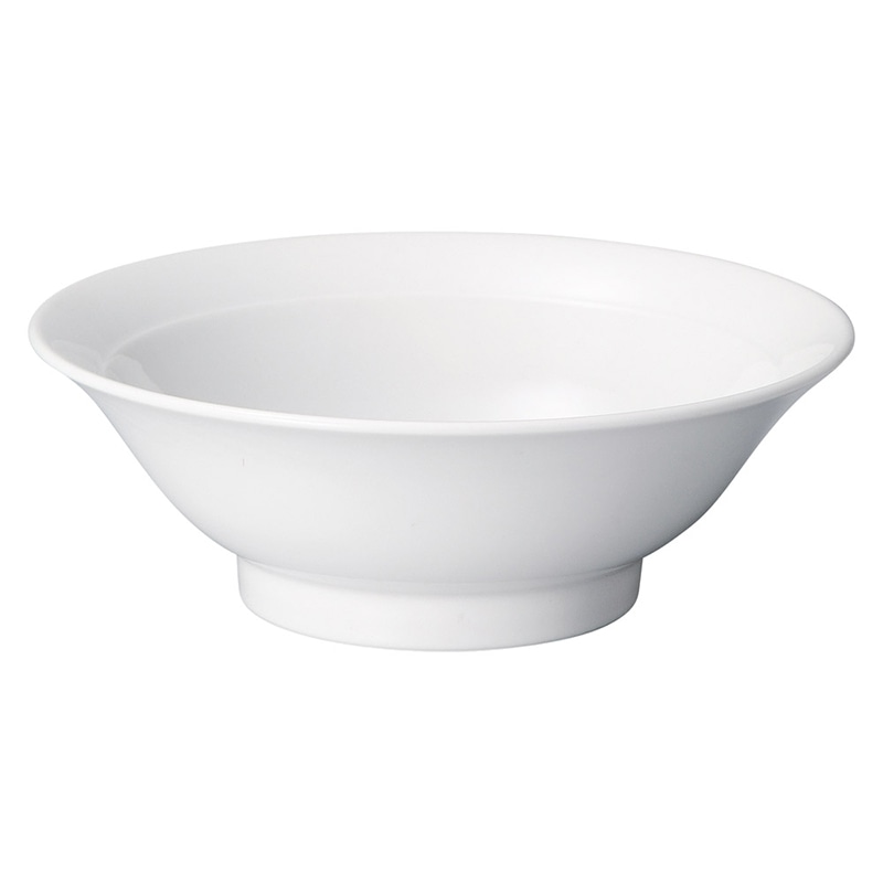 山万 70313-020 白中華 7.5リム丼 1個(ご注文単位1個)【直送品】