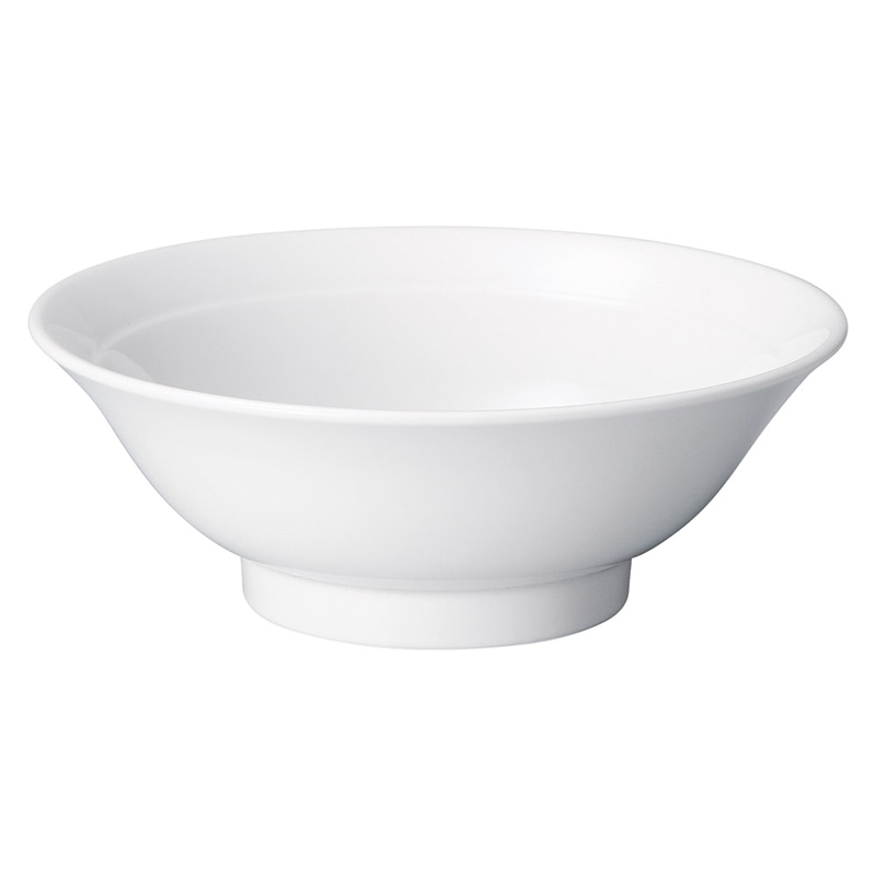 山万 70314-020 白中華 8.0リム丼 1個(ご注文単位1個)【直送品】