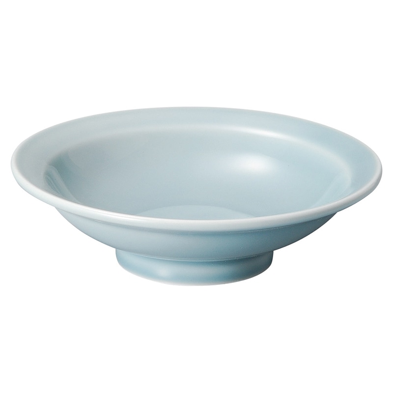 山万 70218-020 青磁 6.0丸高台皿 1個（ご注文単位1個）【直送品】