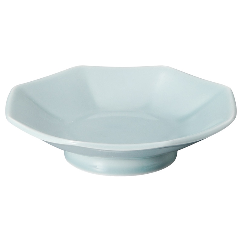 山万 70228-020 青磁 八角皿 1個（ご注文単位1個）【直送品】