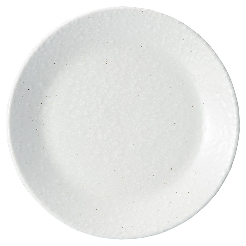 山万 70504-180 白粉引 6.5皿 1個（ご注文単位1個）【直送品】