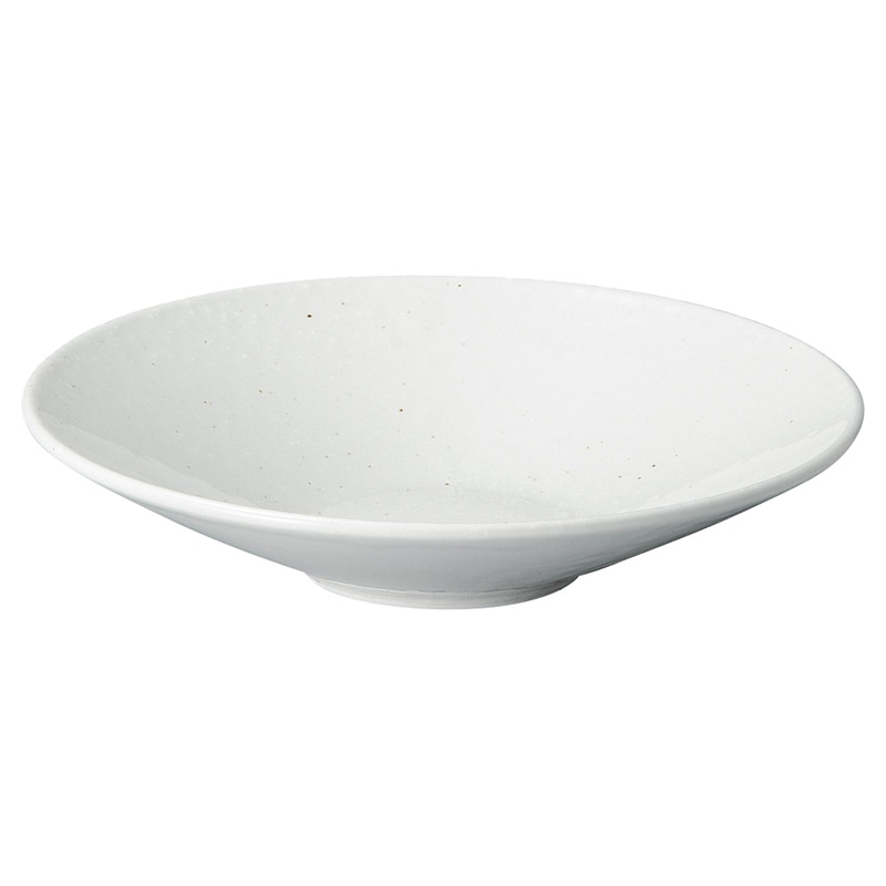 山万 70515-180 白粉引 7.0浅ボール 1個（ご注文単位1個）【直送品】