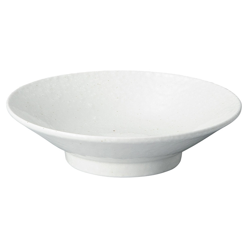 山万 70531-180 白粉引 7.5高台浅丼 1個（ご注文単位1個）【直送品】