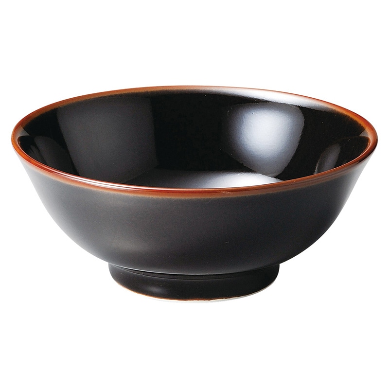 山万 69706-020 天目 中華 5.8高台丼  1個（ご注文単位1個）【直送品】