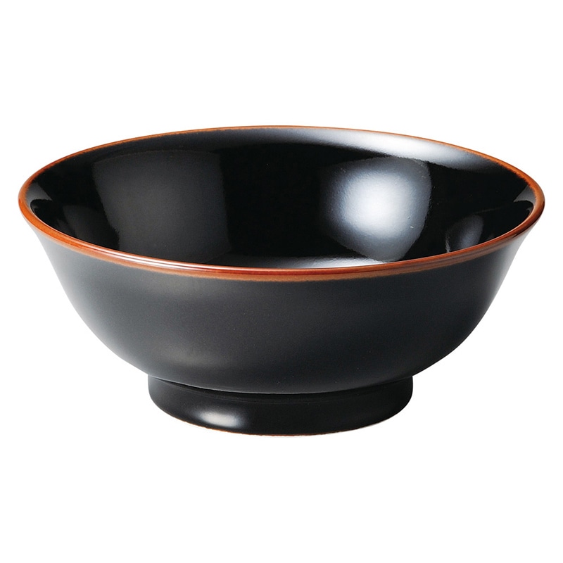 山万 69709-020 天目 中華 6.8高台丼  1個（ご注文単位1個）【直送品】