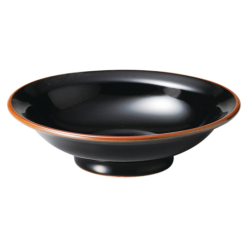 山万 69711-020 天目 中華 6.0丸高台皿  1個（ご注文単位1個）【直送品】