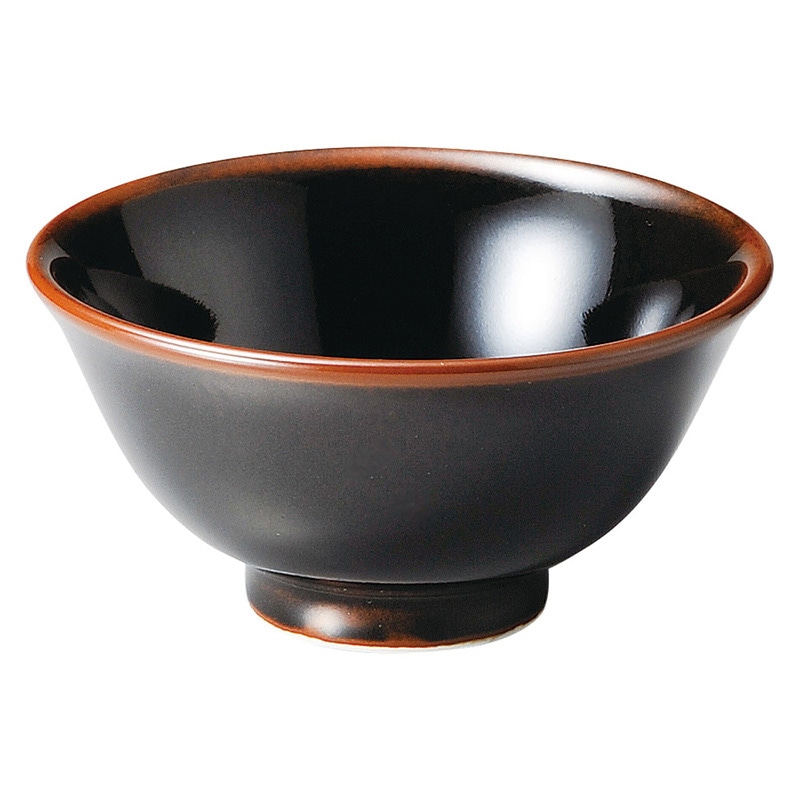 山万 69718-020 天目 中華 3.8スープ碗  1個（ご注文単位1個）【直送品】