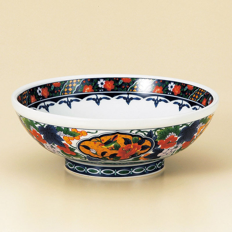 山万 70910-100 花鳥6.5玉丼 1個（ご注文単位1個）【直送品】