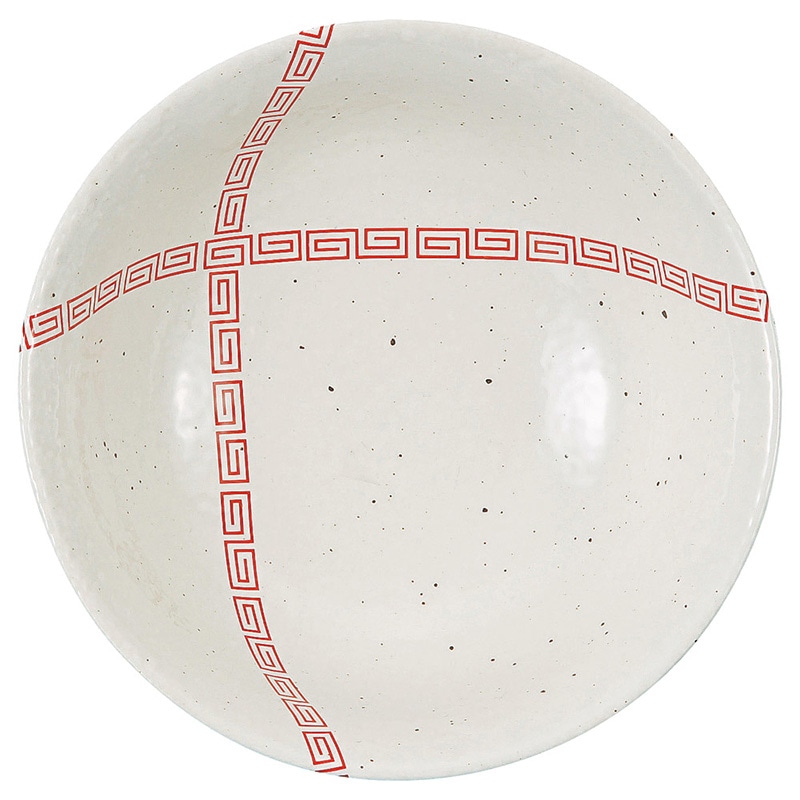 山万 71109-020 末広雷門6.8反高台丼 1個(ご注文単位1個)【直送品】