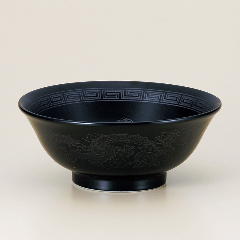 山万 71217-450 天目銀菜竜6.8高台丼 1個（ご注文単位1個）【直送品】