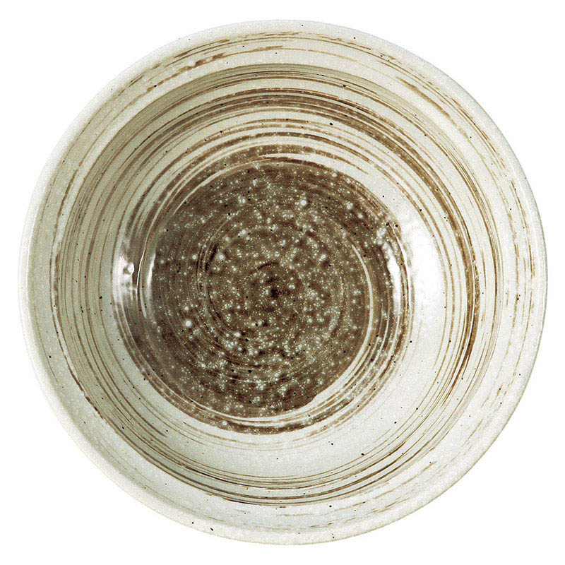 山万 71403-180 刷毛目粉引石目6.8丼 1個(ご注文単位1個)【直送品】