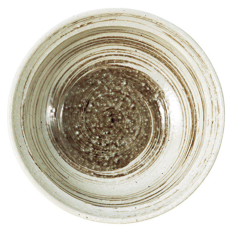 山万 71404-180 刷毛目粉引石目6.3丼 1個(ご注文単位1個)【直送品】