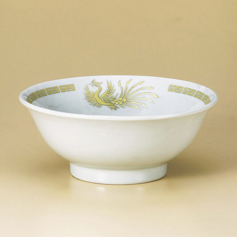 山万 71322-100 北京ゴールド6.8反高台丼 1個（ご注文単位1個）【直送品】