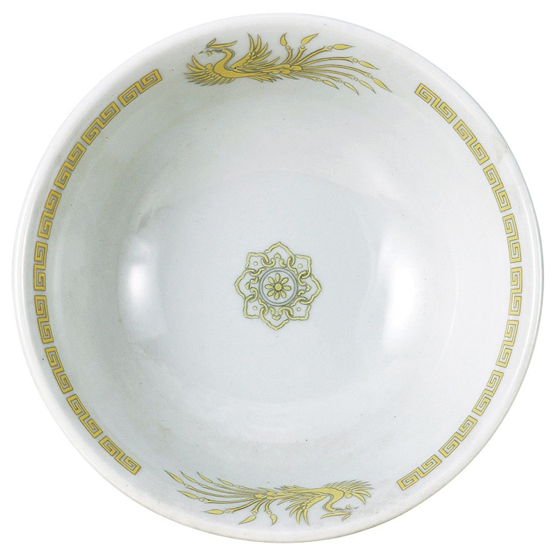 山万 71322-100 北京ゴールド6.8反高台丼 1個(ご注文単位1個)【直送品】