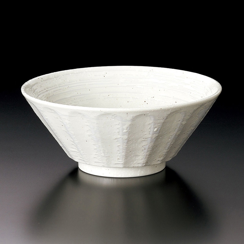 山万 71416-100 白粉引6.8ラーメン 1個(ご注文単位1個)【直送品】