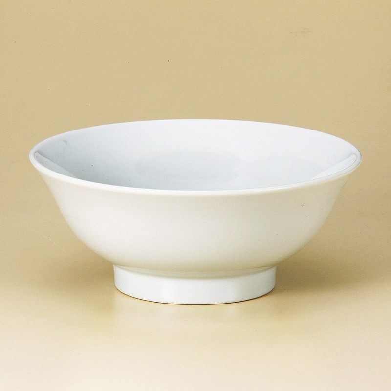 山万 71916-100 白無地中華6.5ラーメン 1個（ご注文単位1個）【直送品】