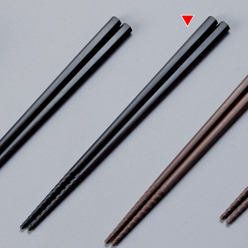 山万 72048-270 トルネード箸黒21cm SPS 1個（ご注文単位1個）【直送品】