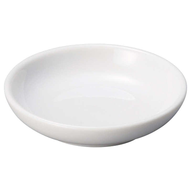 山万 72122-440 白豆皿 1個(ご注文単位1個)【直送品】