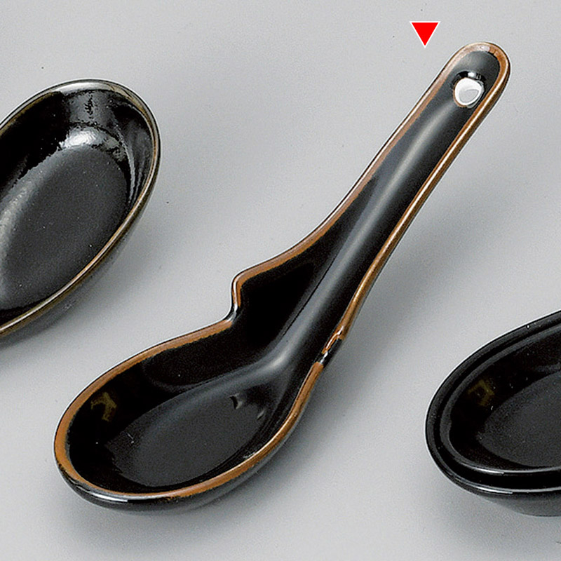 山万 72230-440 カーサ天目二枚掛レンゲ 1個(ご注文単位1個)【直送品】