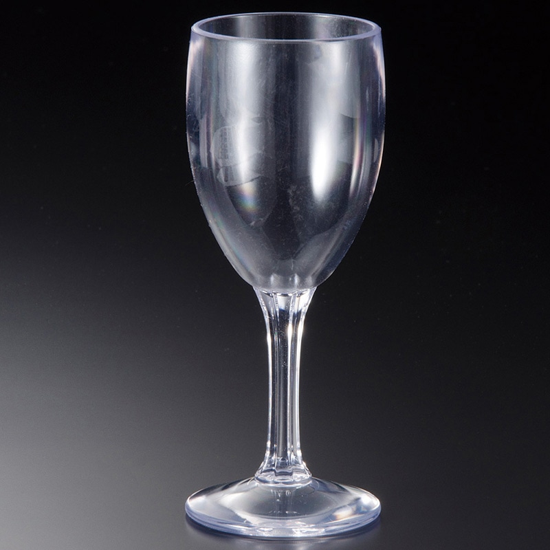 山万 72614-810 トライタンシェリーグラス クリ 1個（ご注文単位1個）【直送品】